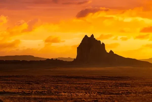 New Mexican Mountain Sunset